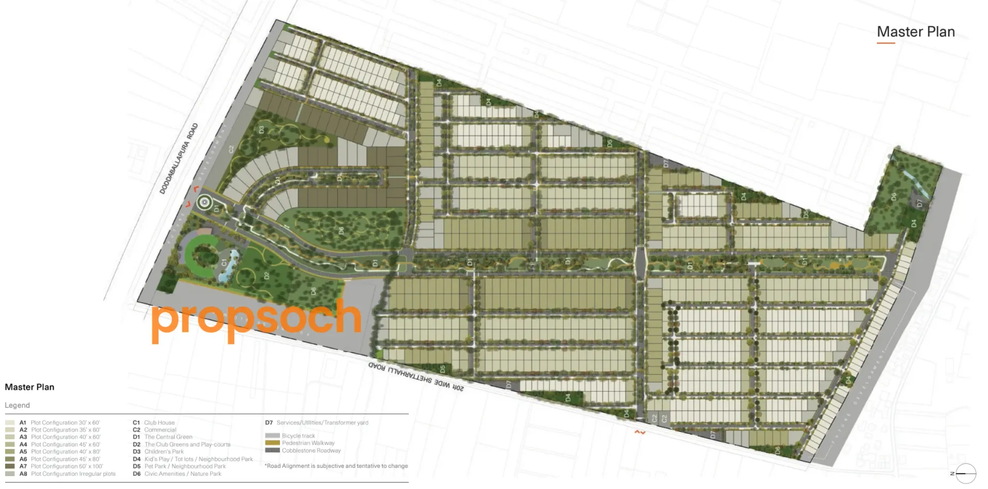 Tangled Up in Green Master Plan Image