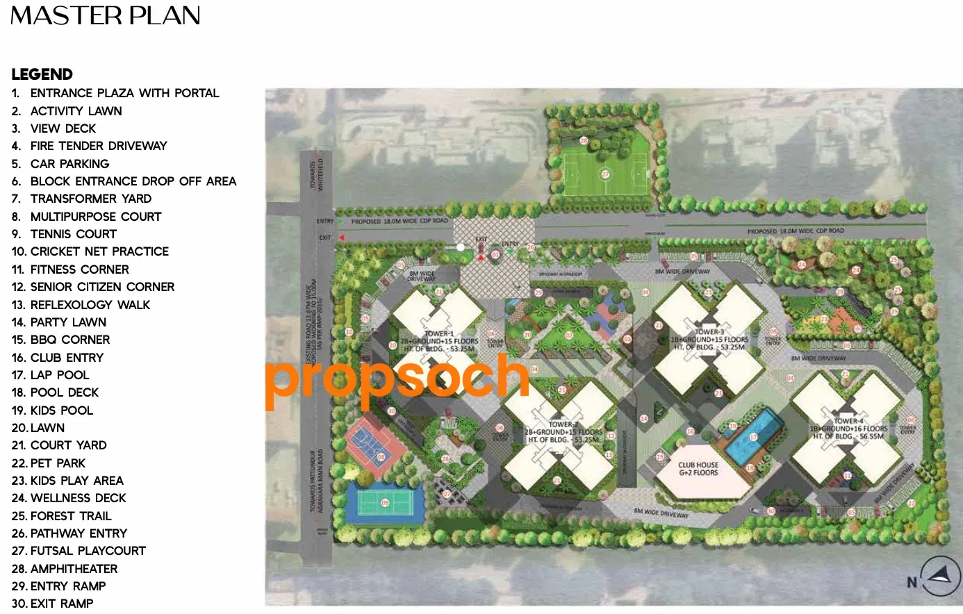 Prestige Pine Forest Master Plan Image