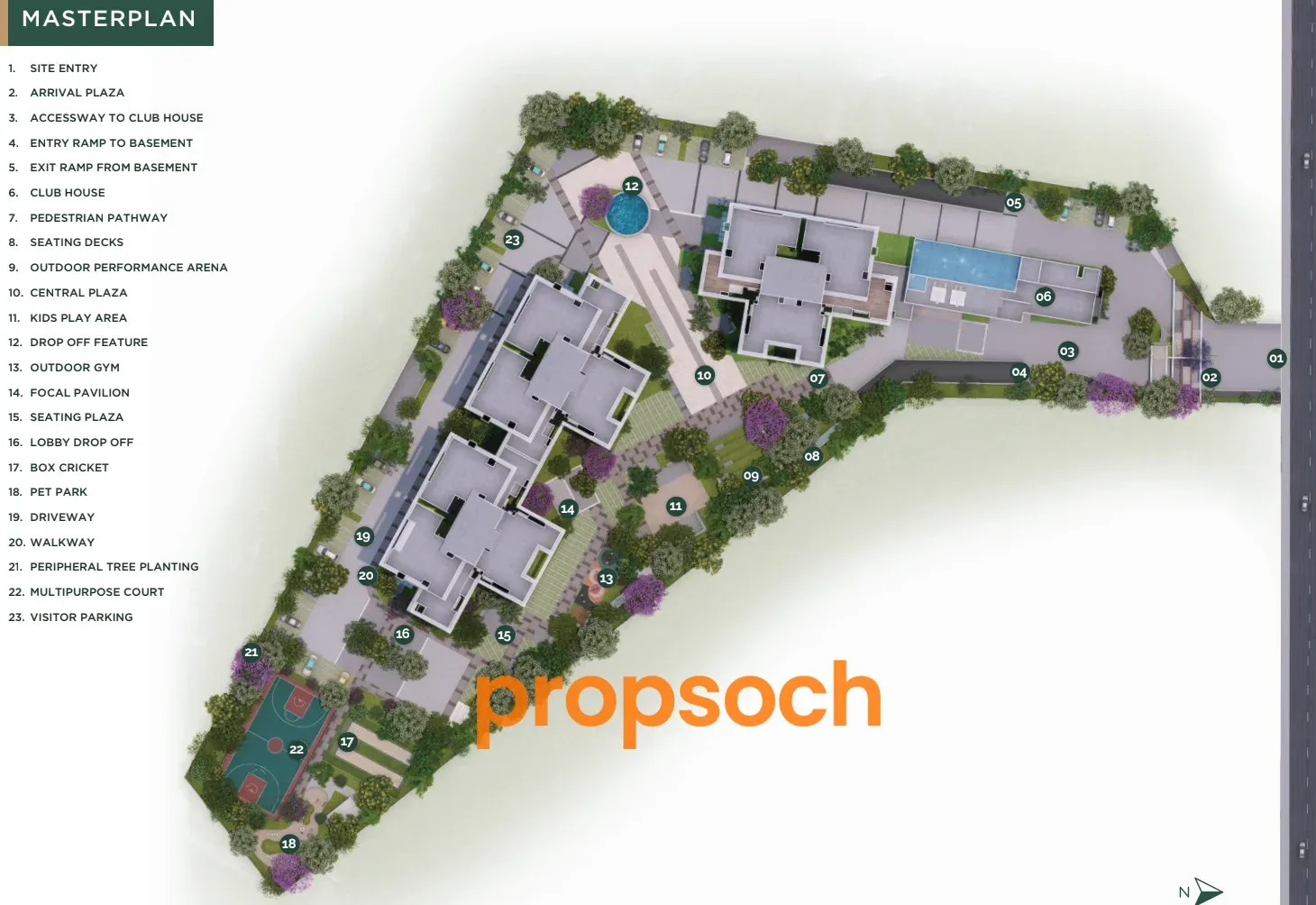 Embassy East Avenue Master Plan Image
