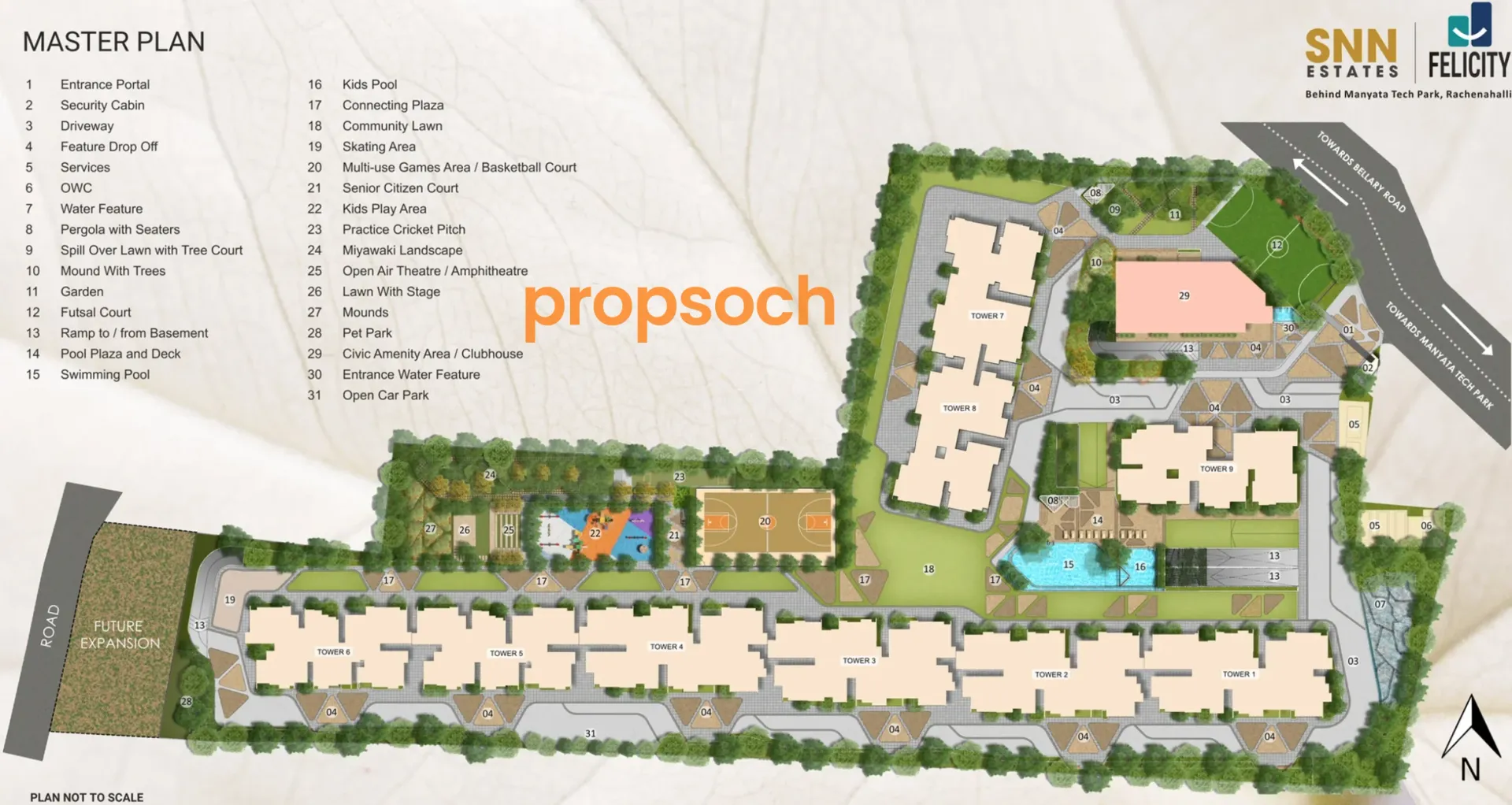 SNN Felicity Master Plan Image