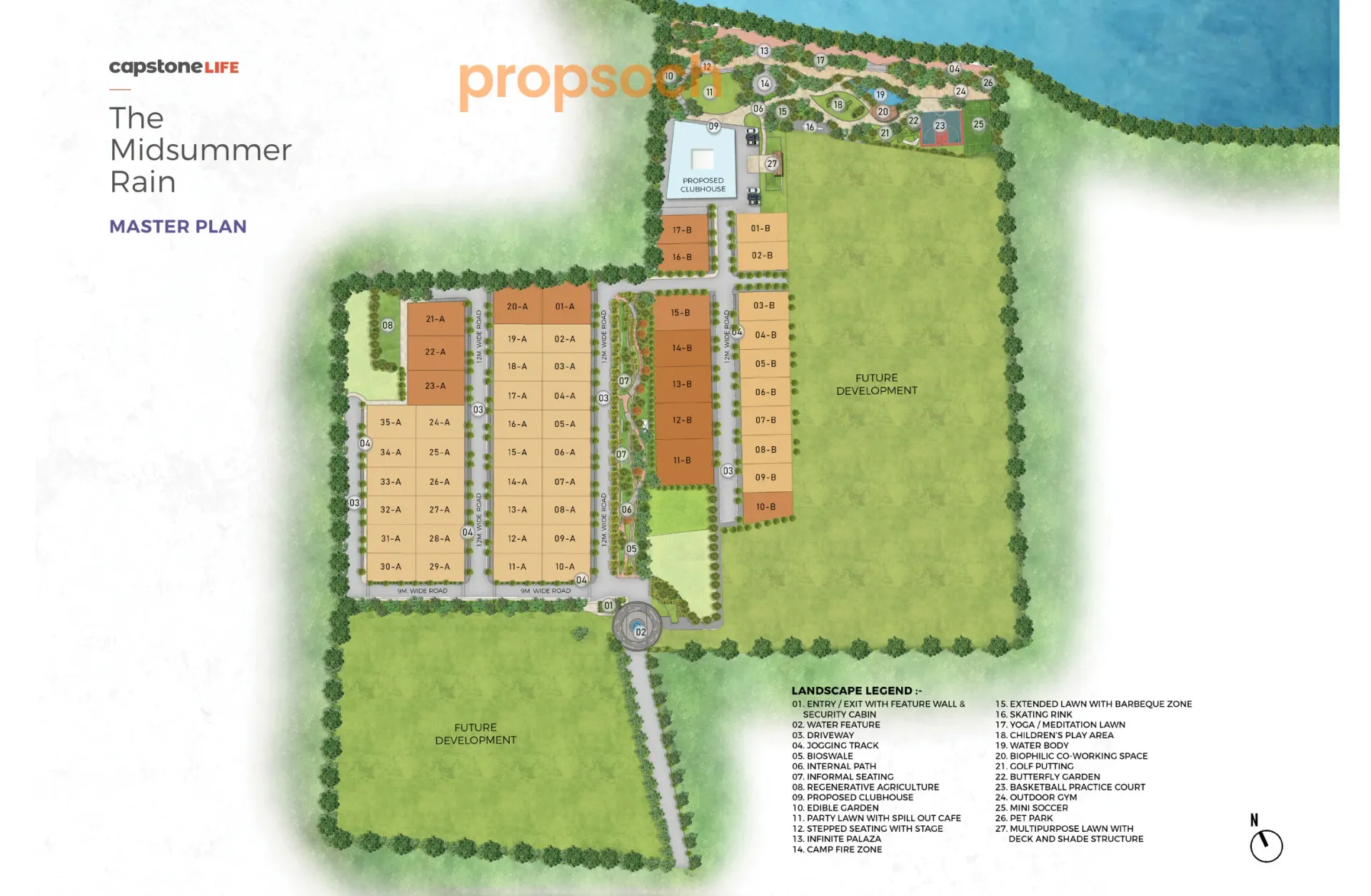 Capstone The Midsummer Rain - Phase 1 Master Plan Image