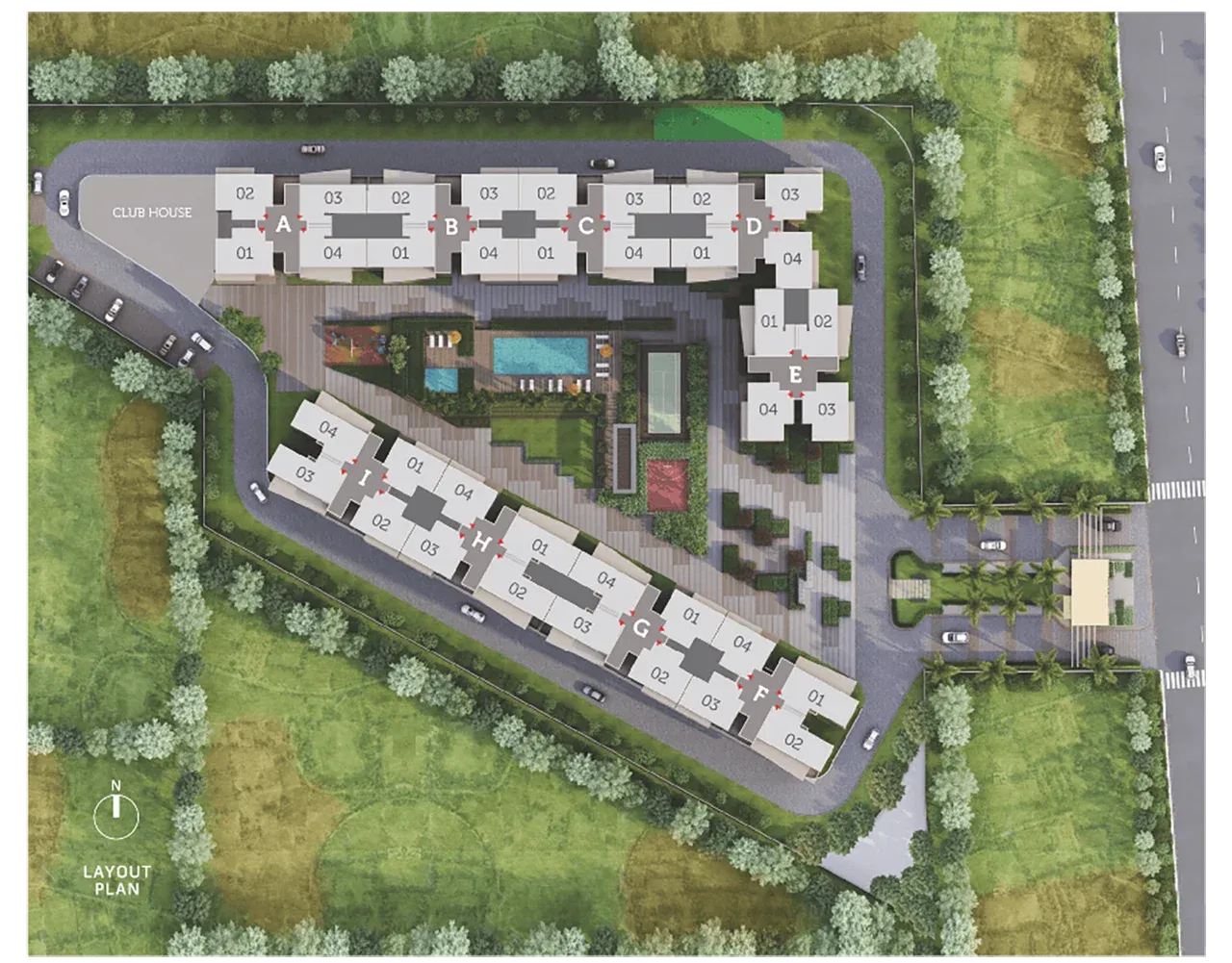 Orchid Piccadilly Master Plan Image