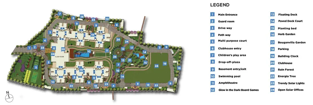 Mantri Manyata Energia Master Plan Image