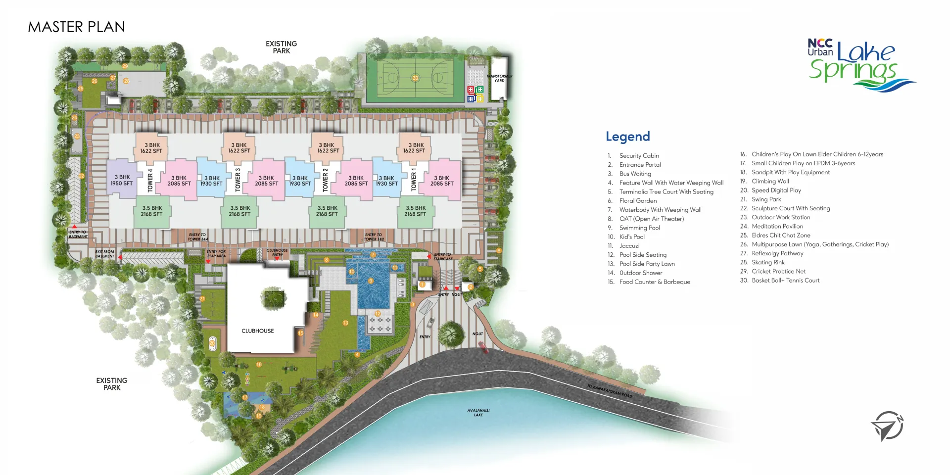 NCC Urban Lake Springs Master Plan Image