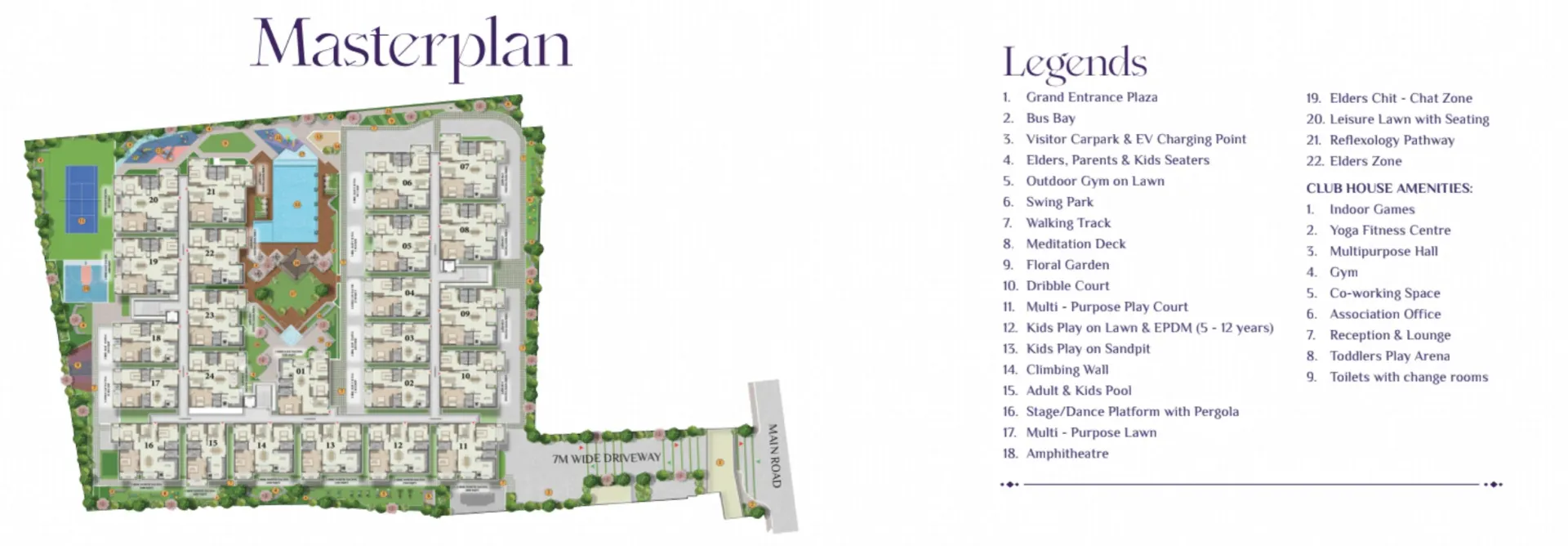 Abhee Riviera Royale Master Plan Image