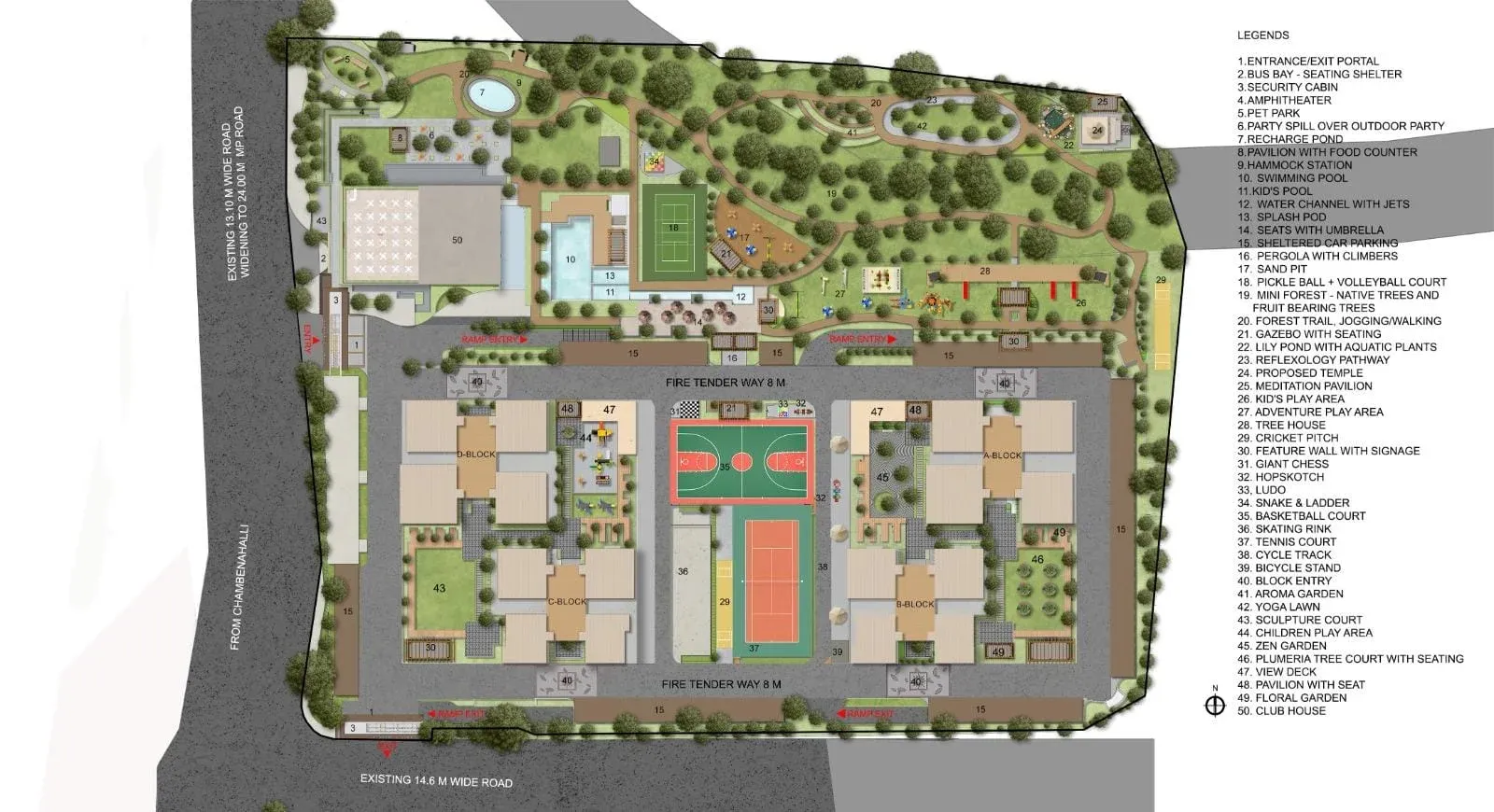 Amberstone Ventara Residences Master Plan Image