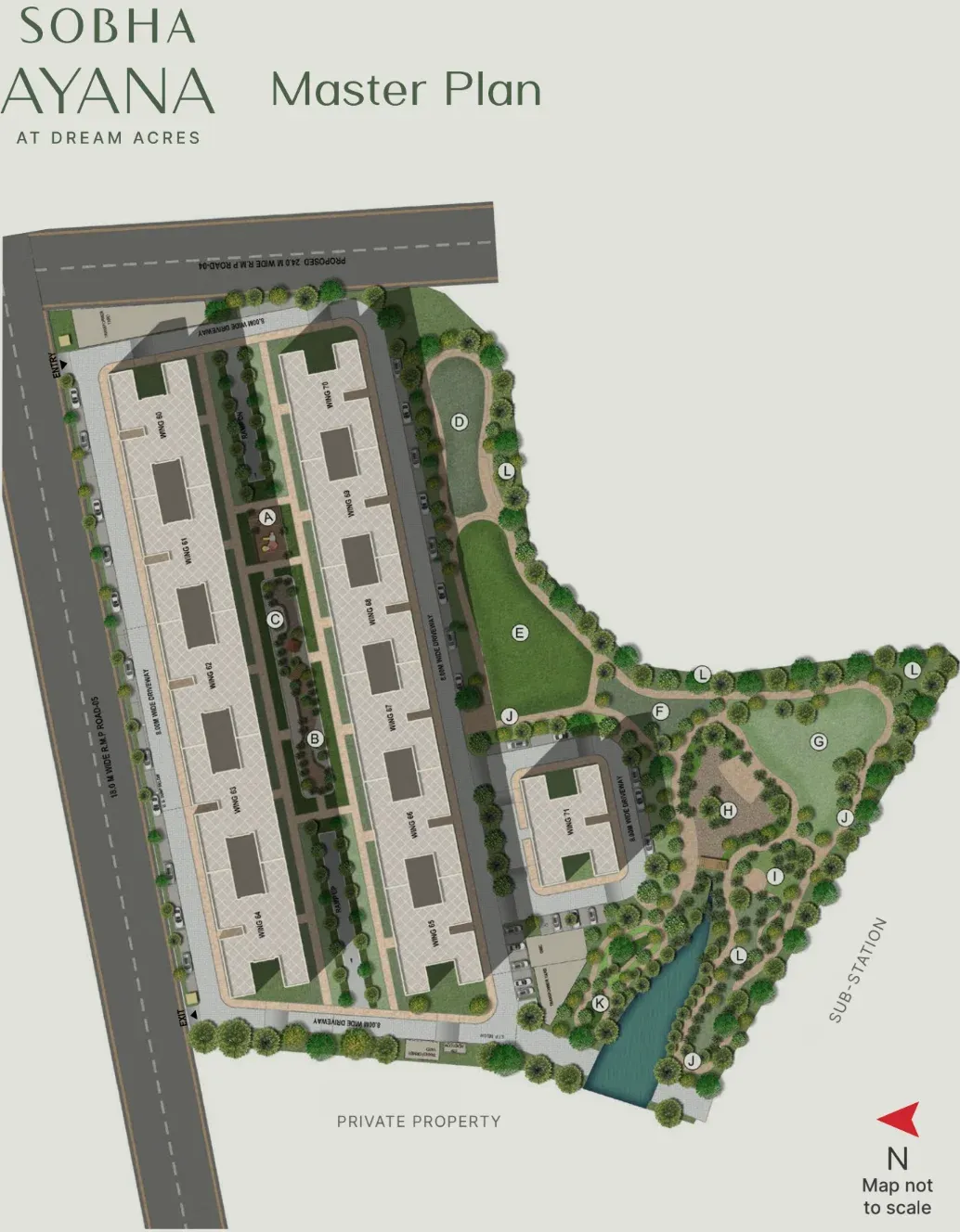 Sobha Ayana - Dream Acres Master Plan Image