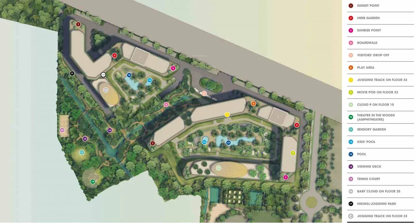 Nikoo Homes II East Master Plan Image