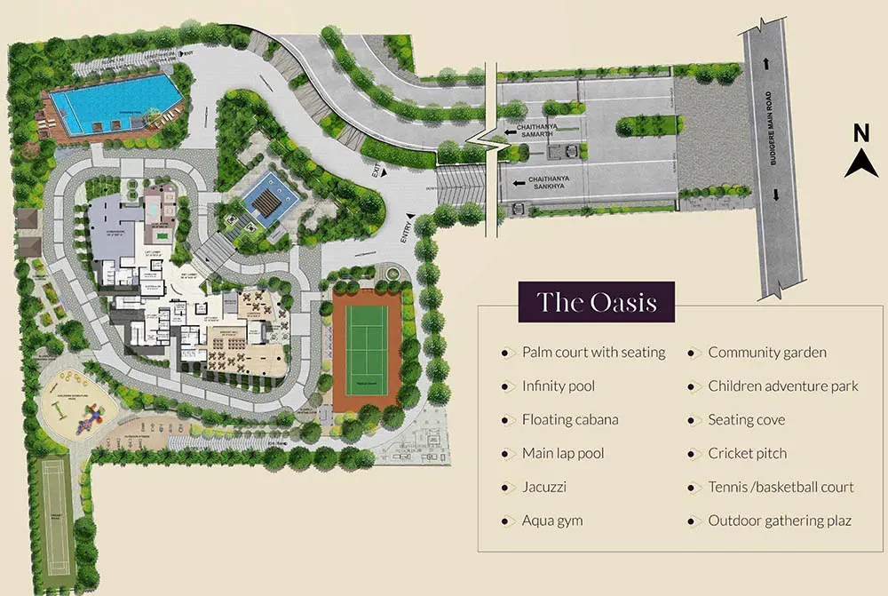 Chaithanya Sankhya Master Plan Image
