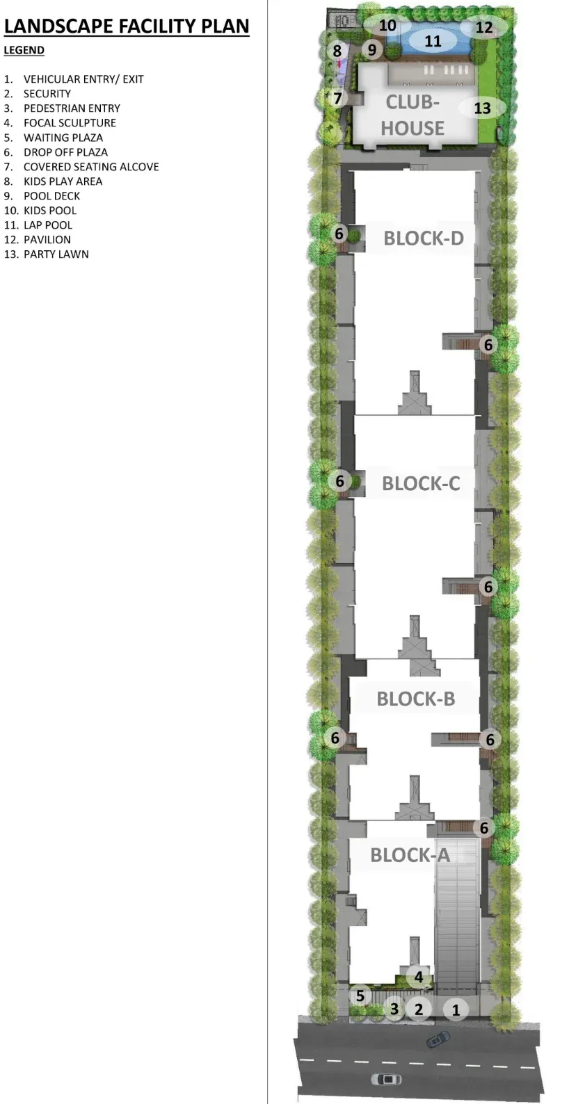 Adarsh Rosewood Master Plan Image