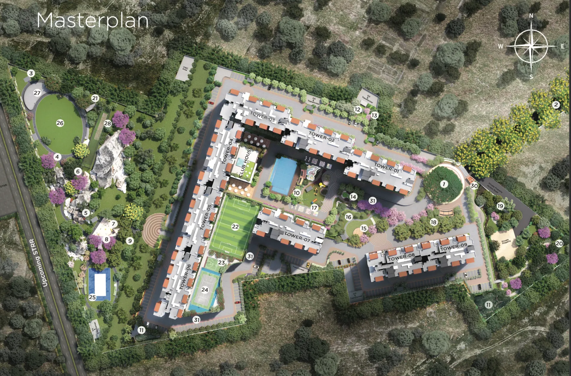 Provident Botanico Master Plan Image