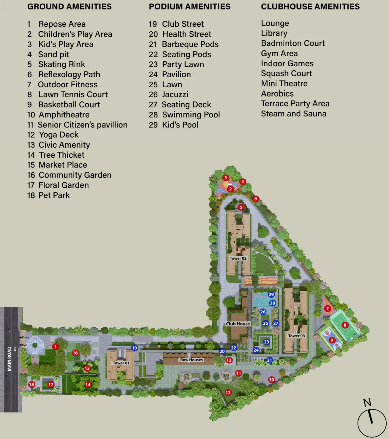 Birla Ojasvi Master Plan Image