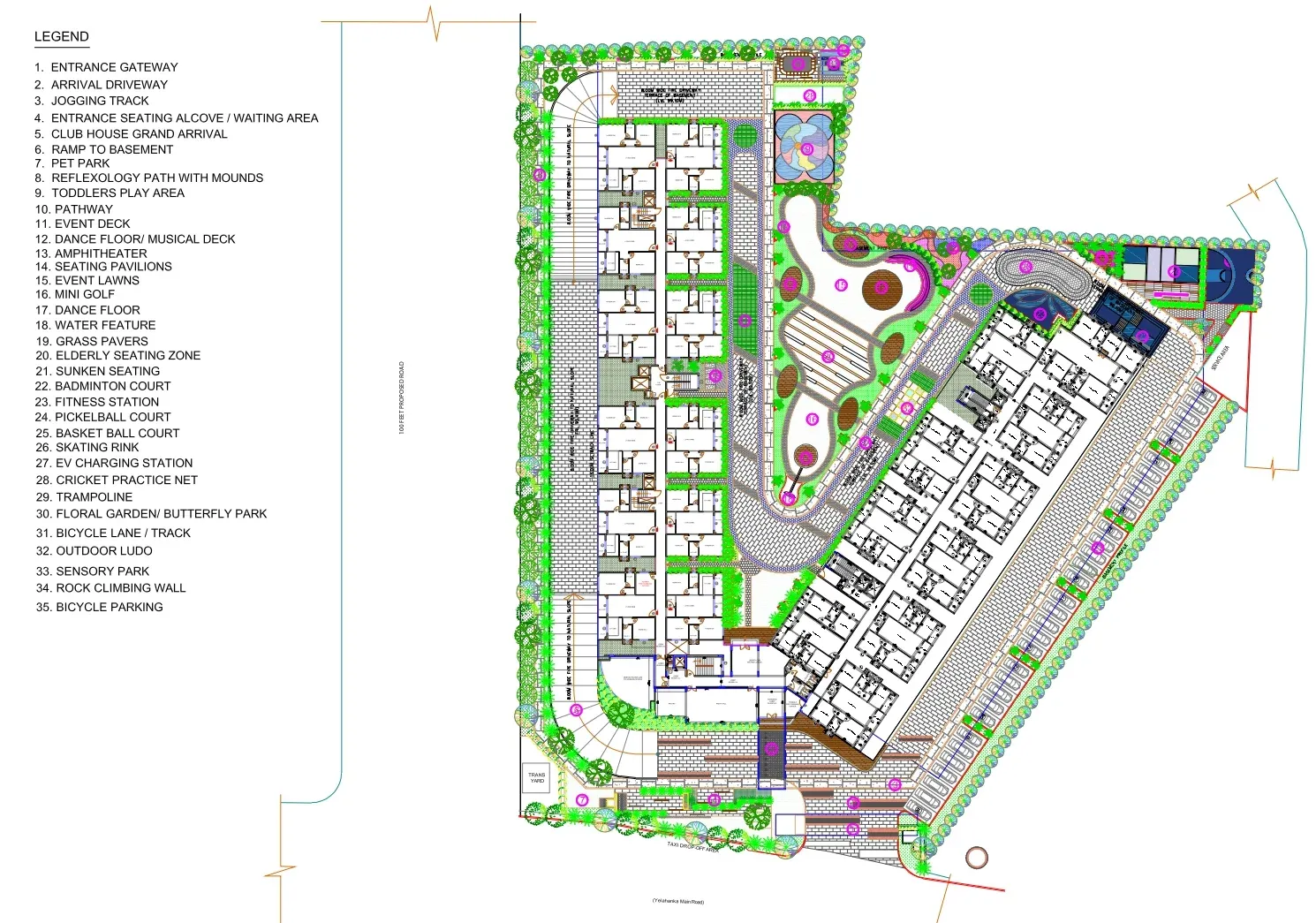 Elegant Takt - Tropical Symphony Master Plan Image