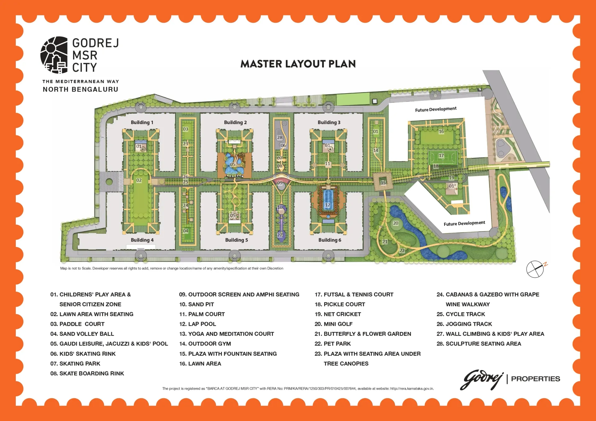 Barca At Godrej Msr City Master Plan Image