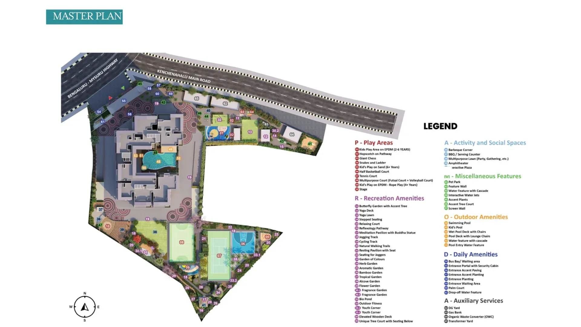 Sumadhura Pramoda Master Plan Image