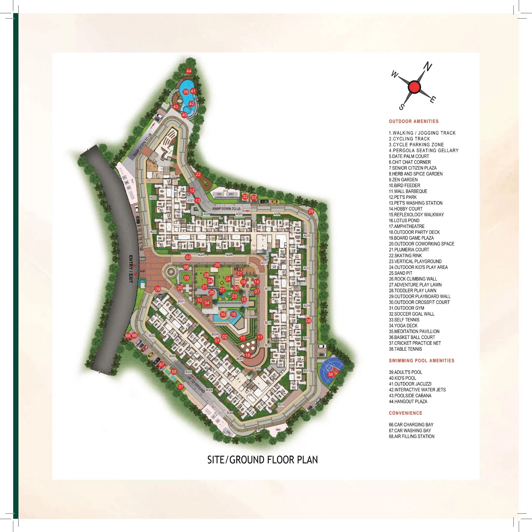 Casagrand Promenade Master Plan Image