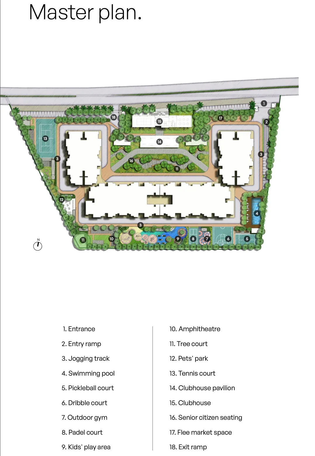 Assetz Zen & Sato Master Plan Image