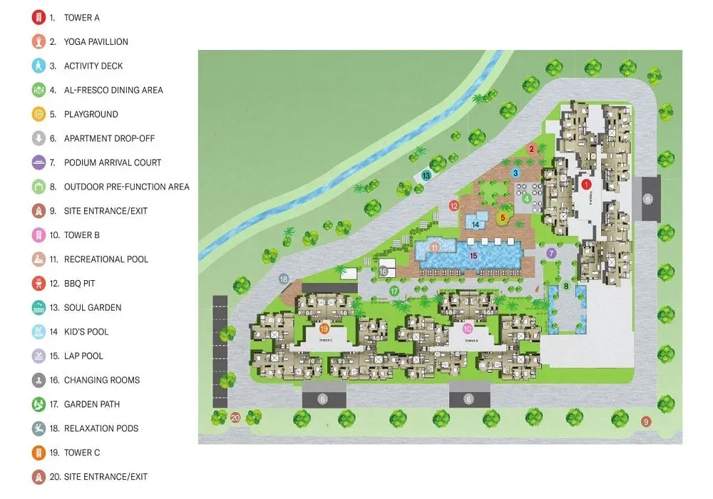 Nikoo Homes IV Master Plan Image