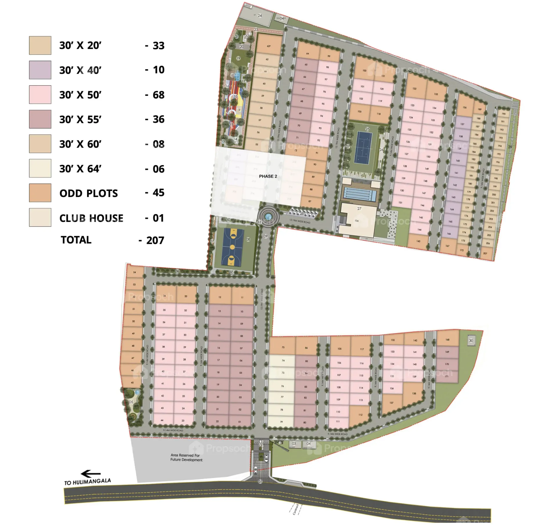 Urbanize Indian Springs Master Plan Image
