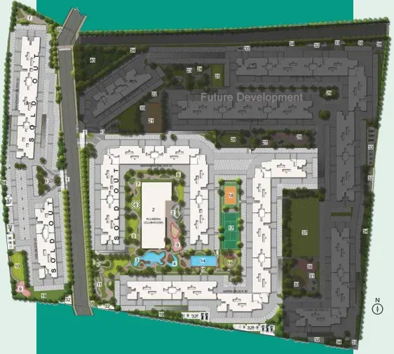Adarsh Greens Phase 2  Master Plan Image