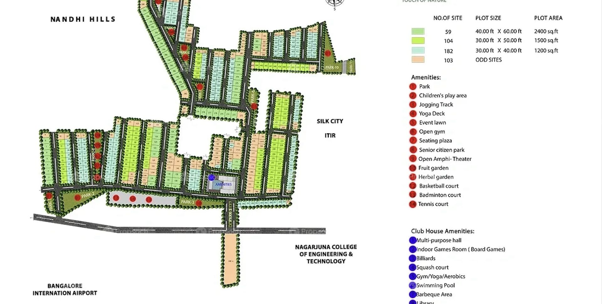 Sammy's Palm Hills Master Plan Image