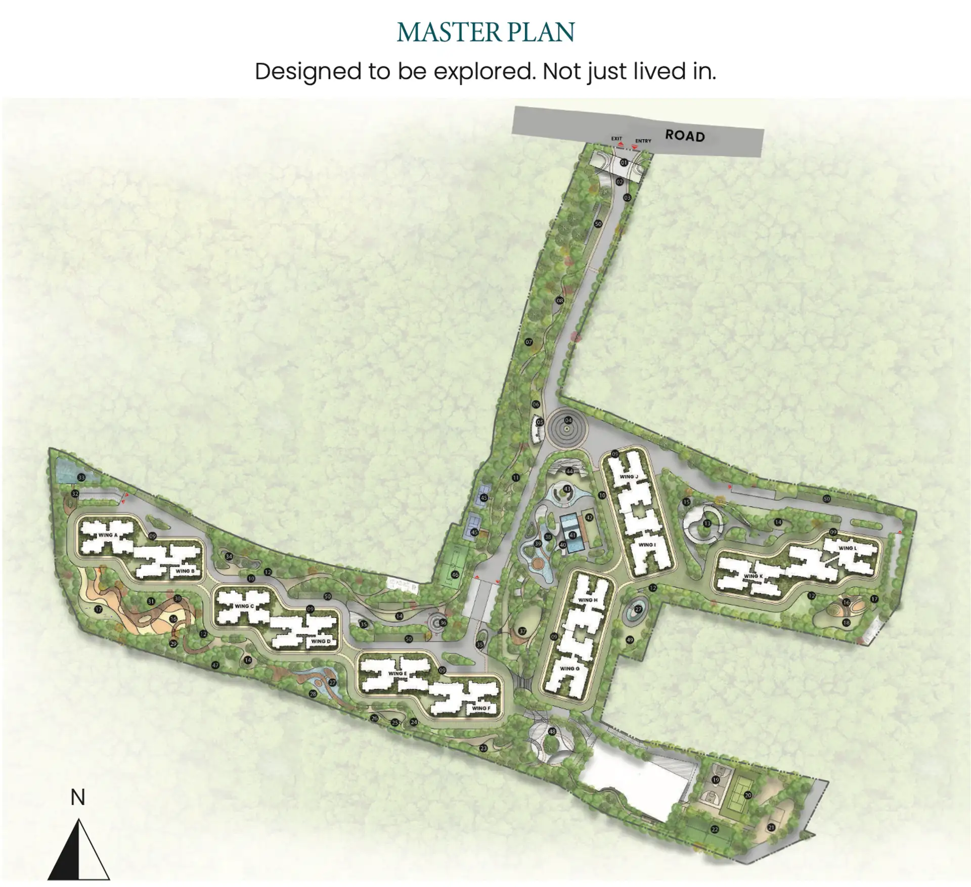 The Earthscape Phase-1 Master Plan Image