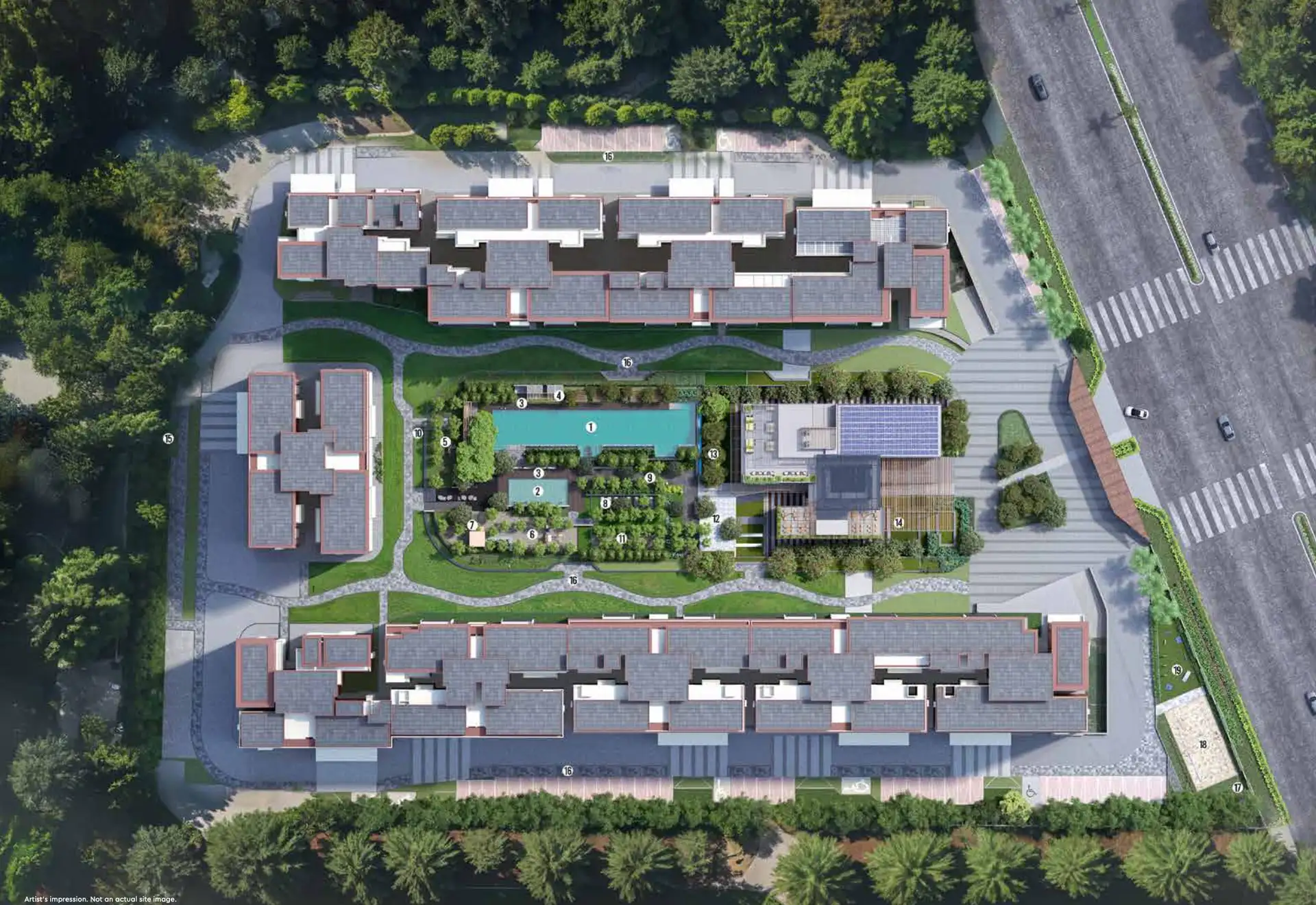 Godrej Woods Master Plan Image