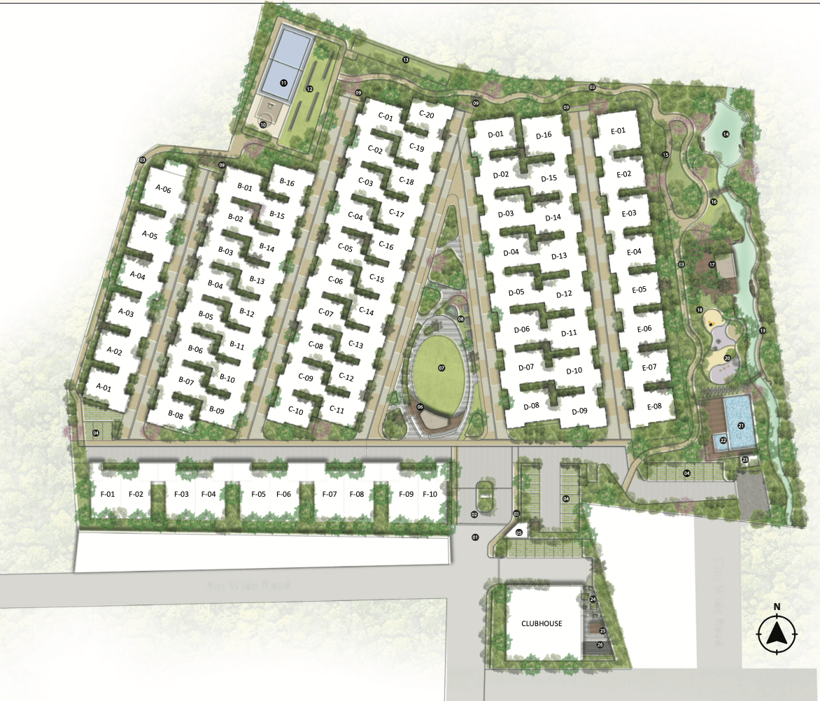 Merusri Sunscape Master Plan Image