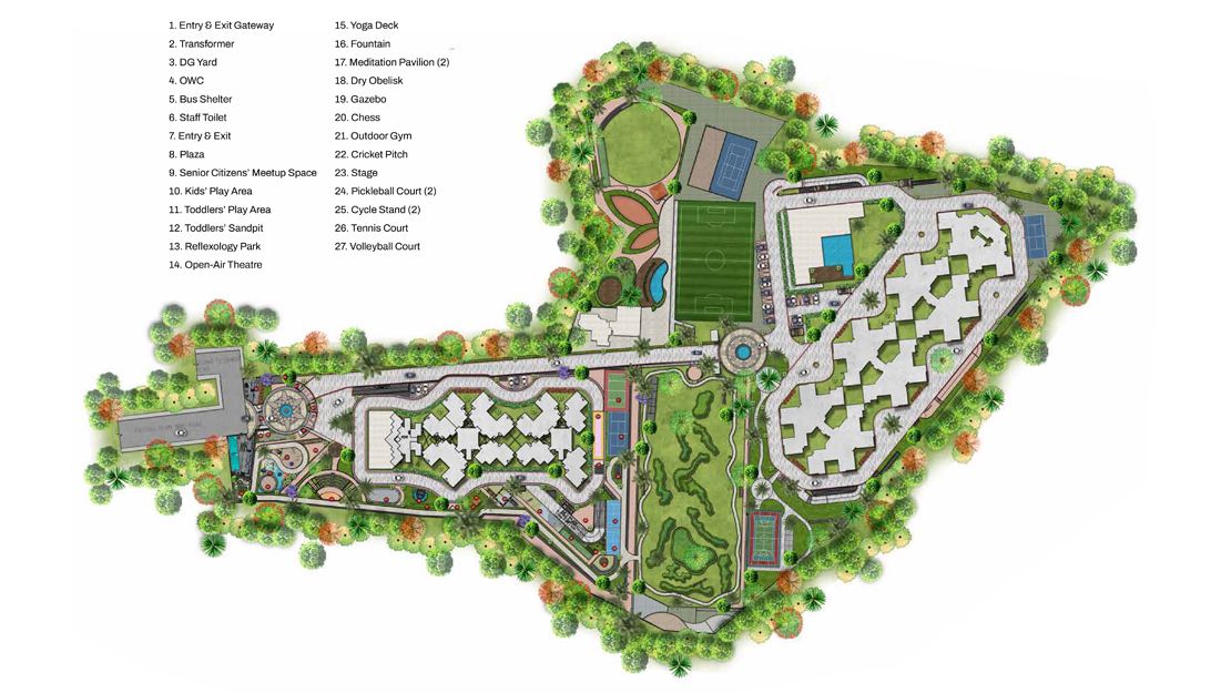 Bren Imperia Grande Master Plan Image