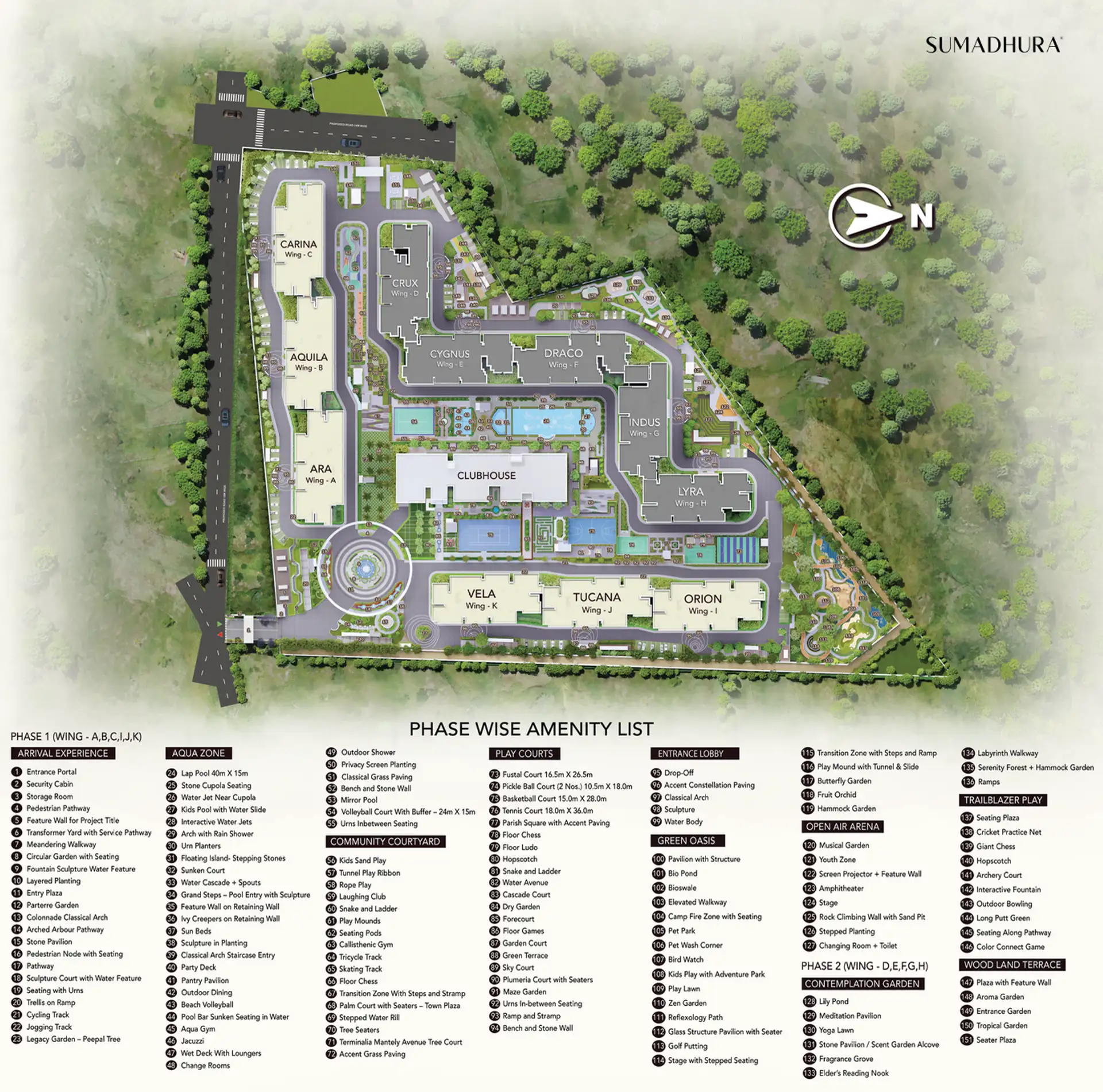Sumadhura Edition Phase 1 Master Plan Image