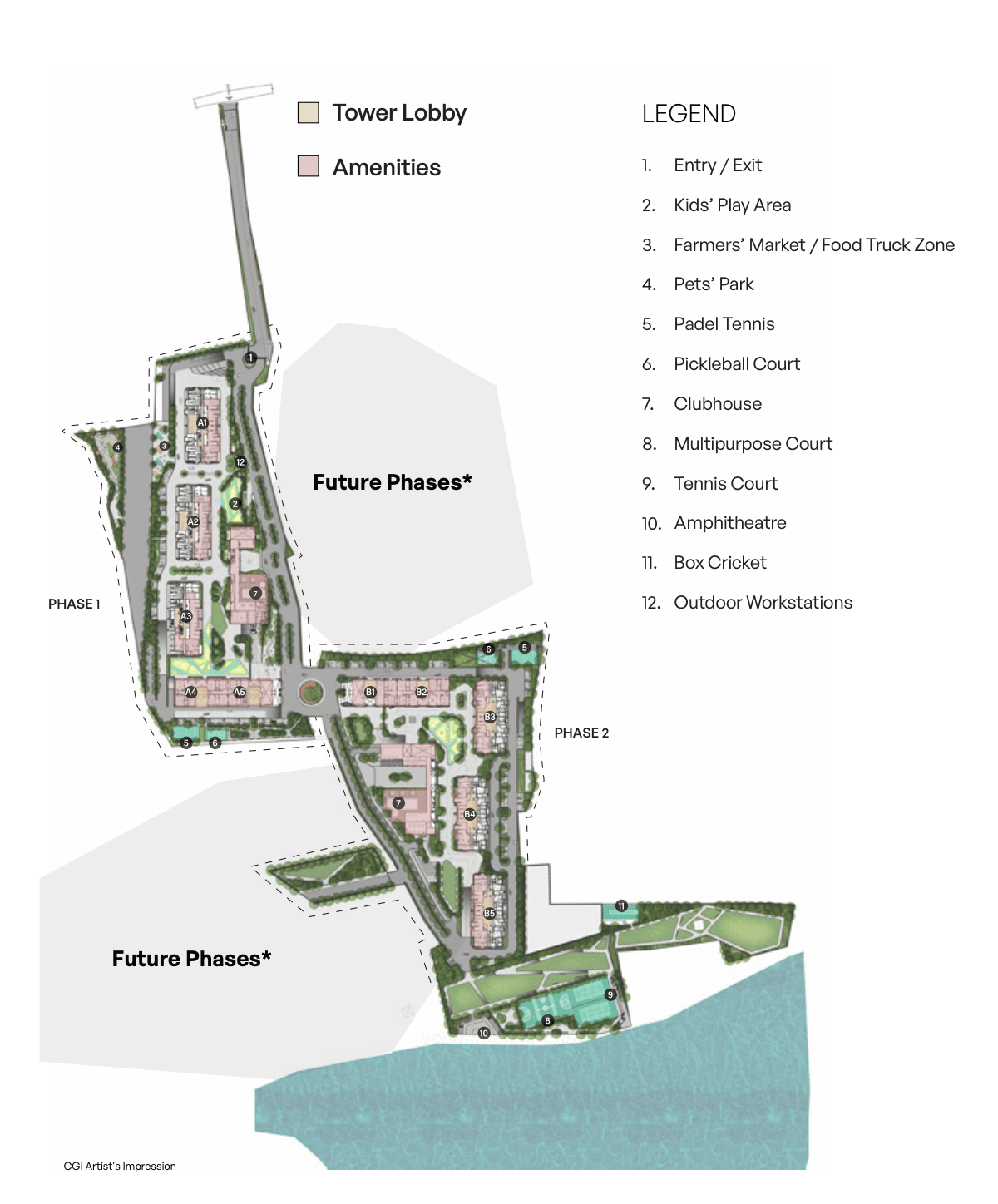 Assetz Mizumi Reserve Phase 1a Master Plan Image