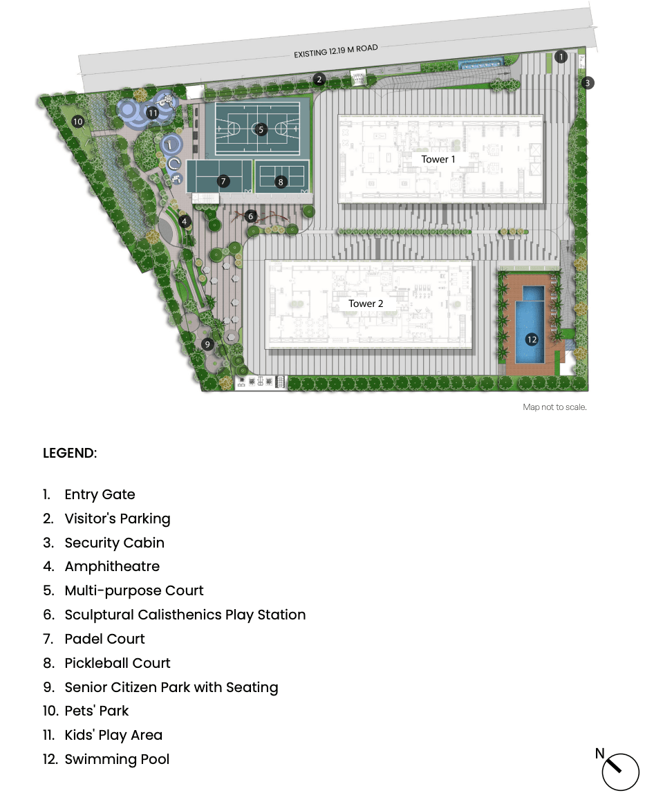 Assetz Inspira Melodies of Life Apartments Master Plan Image