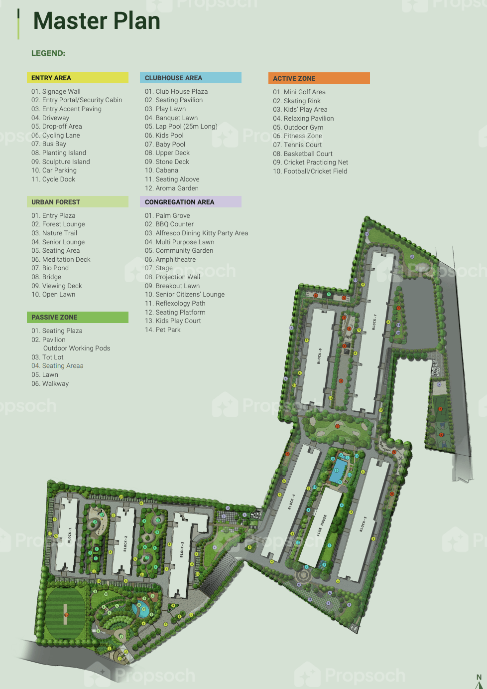 Adarsh Parkland Phase 2 Master Plan Image