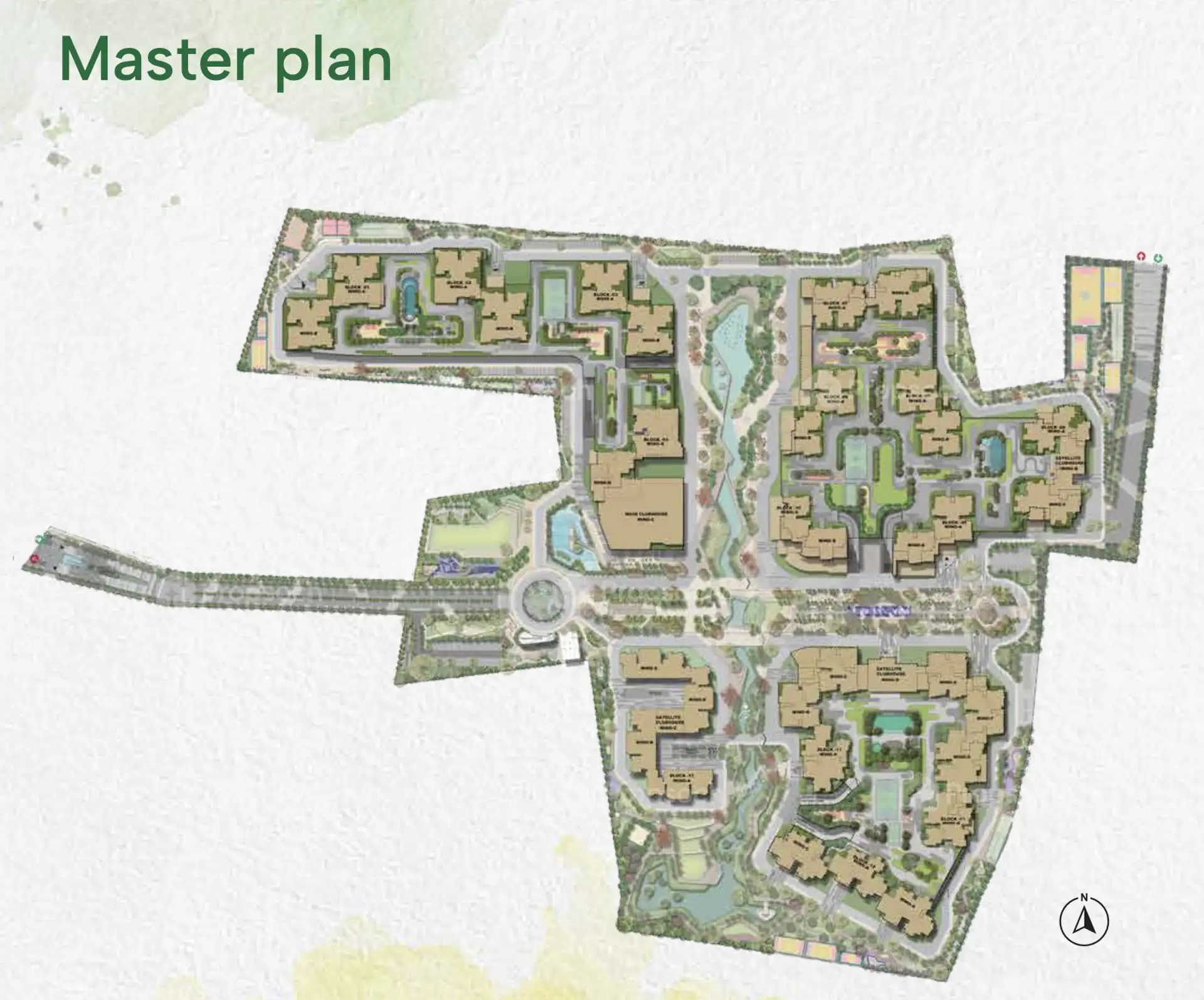 Sattva City Master Plan Image
