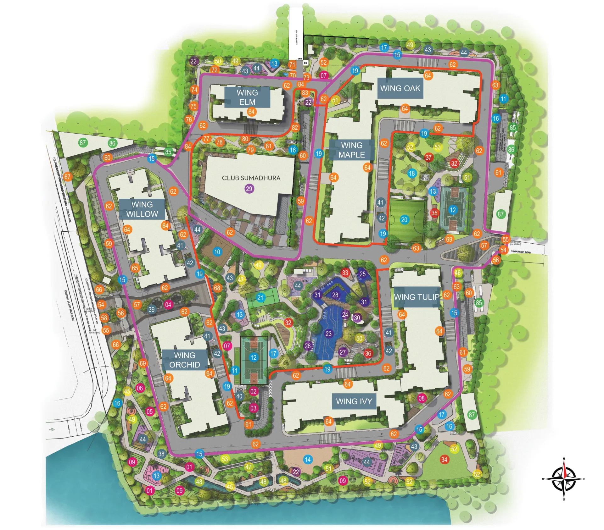 Folium By Sumadhura Phase-IV Master Plan Image