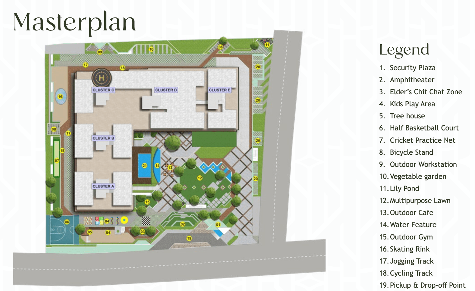 Elv The Ivory Terraces Master Plan Image