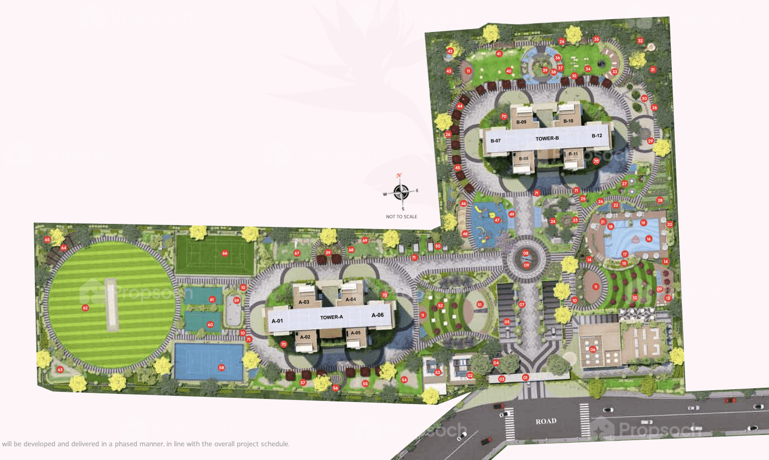 Trifecta Veranza Master Plan Image