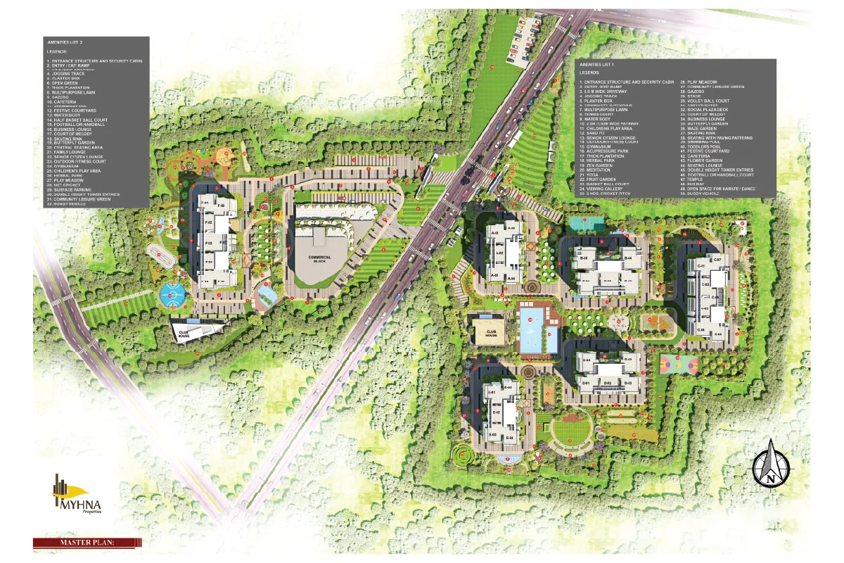 Myhna Vistara Master Plan Image