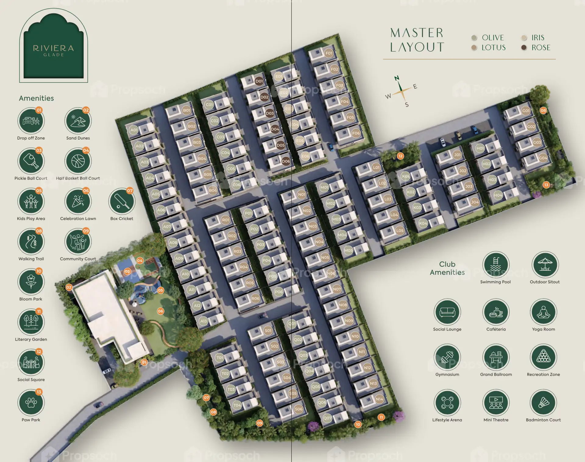 Riviera Glade Master Plan Image