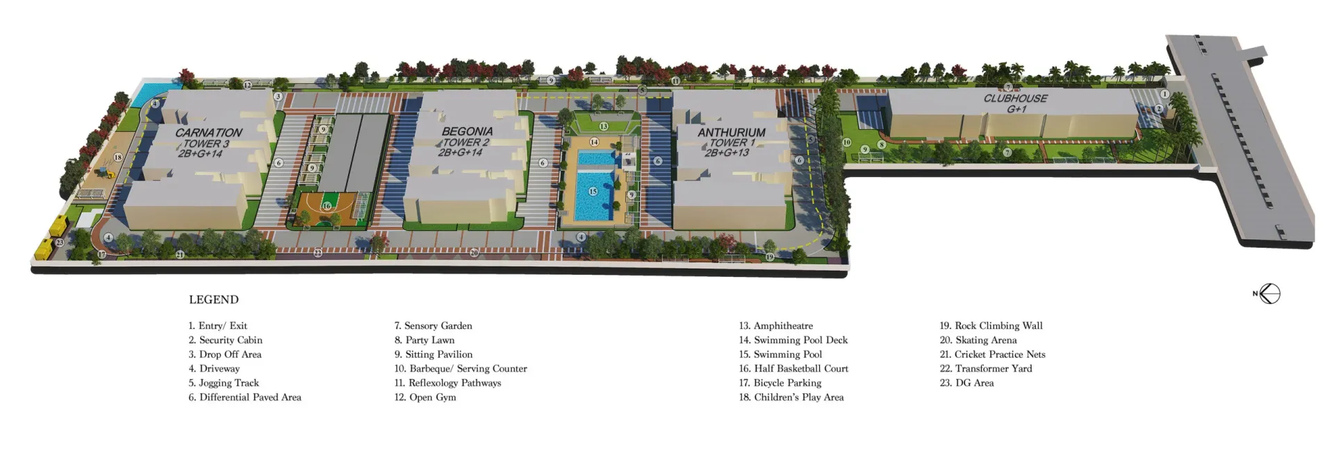 Salarpuria Sattva -Exotic Master Plan Image