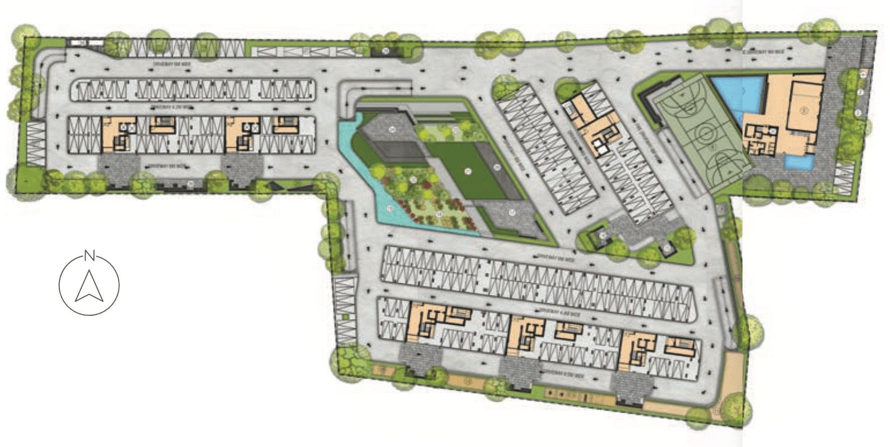 Suraksha Whispering Waves Master Plan Image