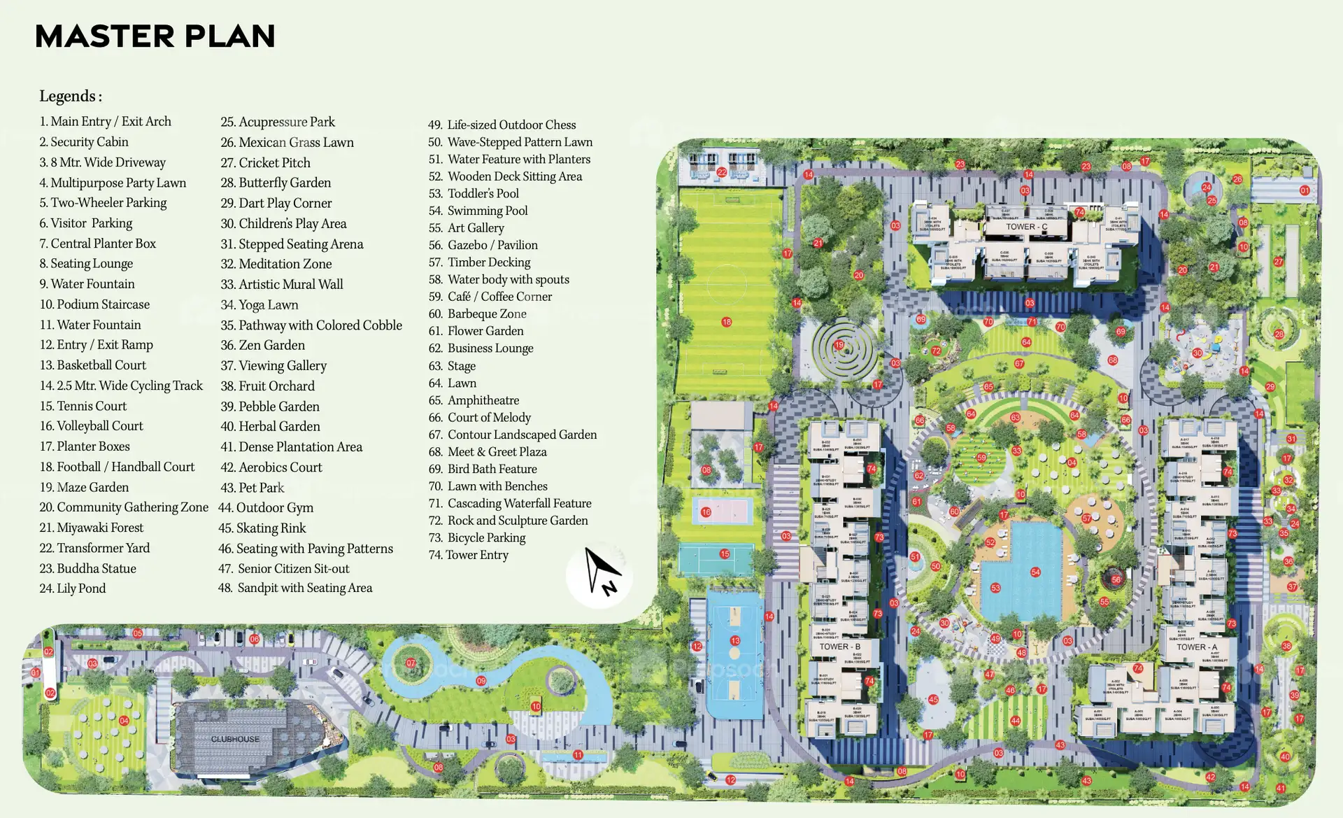 Trifecta Vanto Phase-2 Master Plan Image