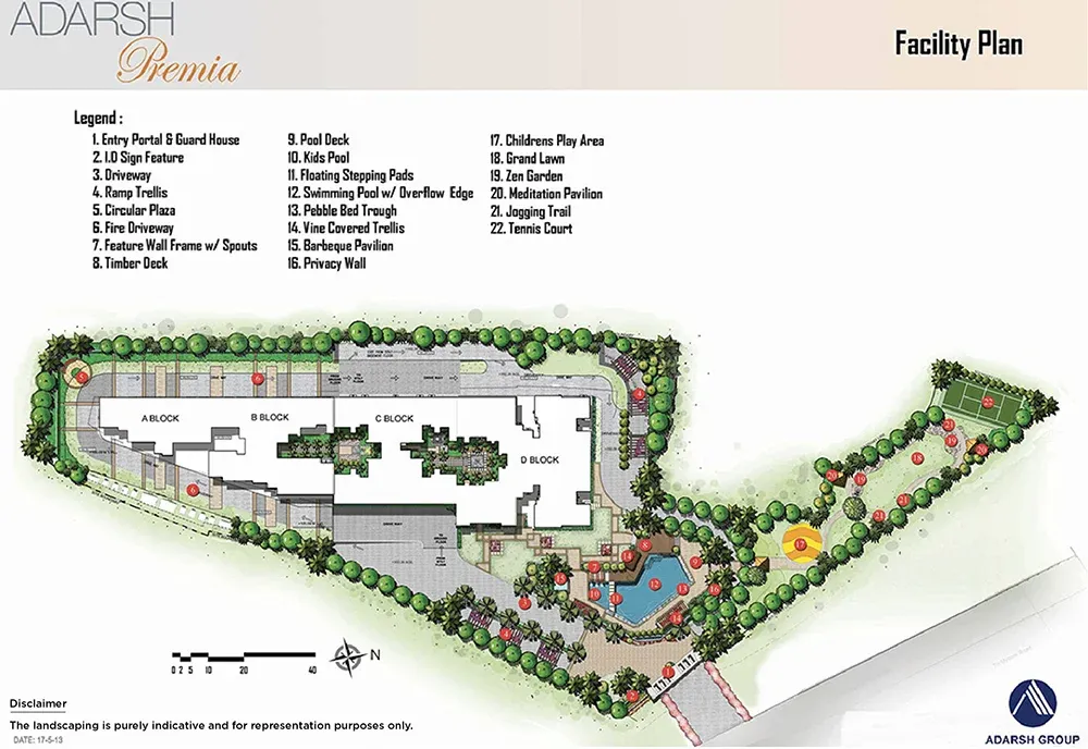 Adarsh Premia - Phase 1 Master Plan Image