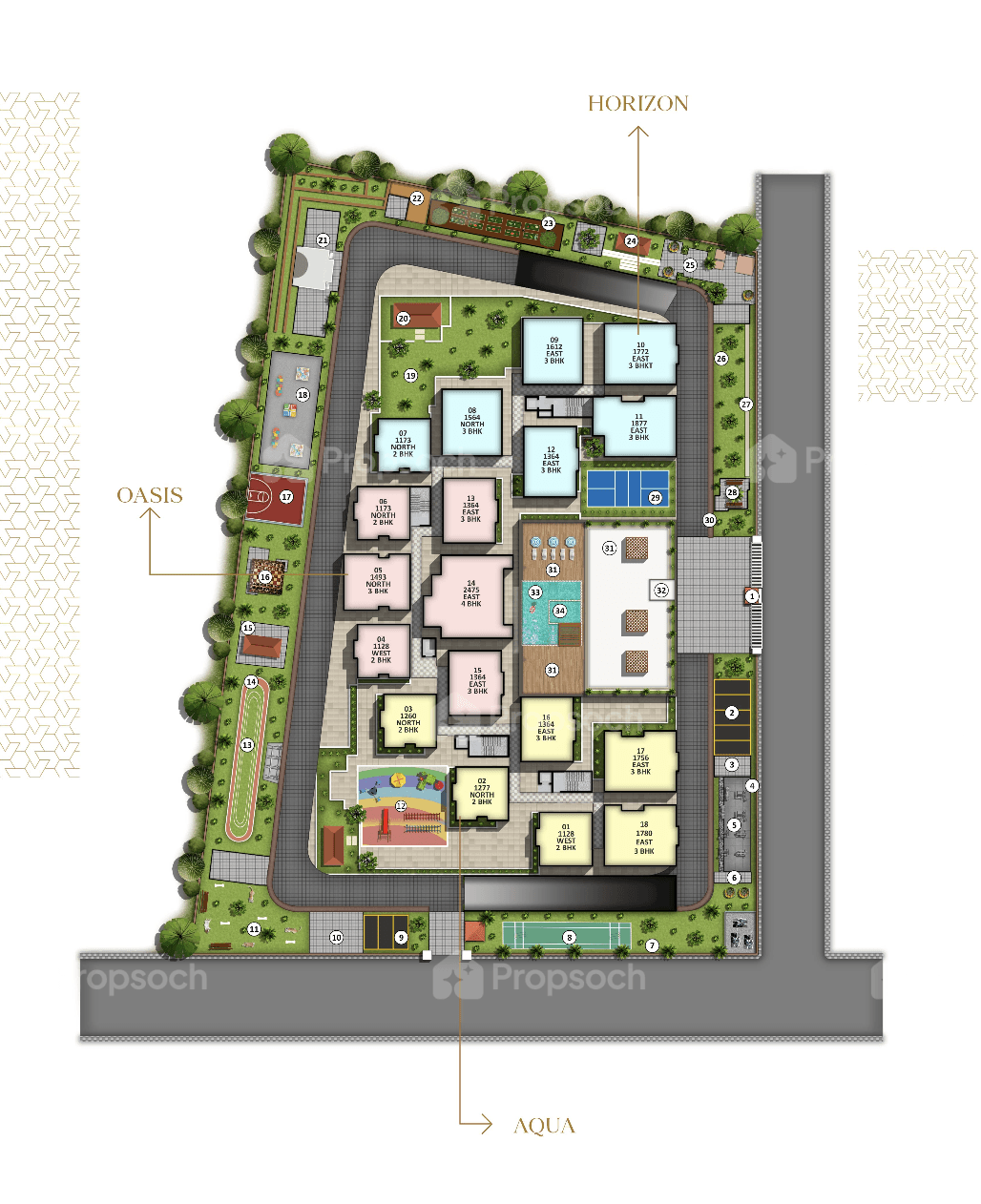 Parth Atmosphere Master Plan Image
