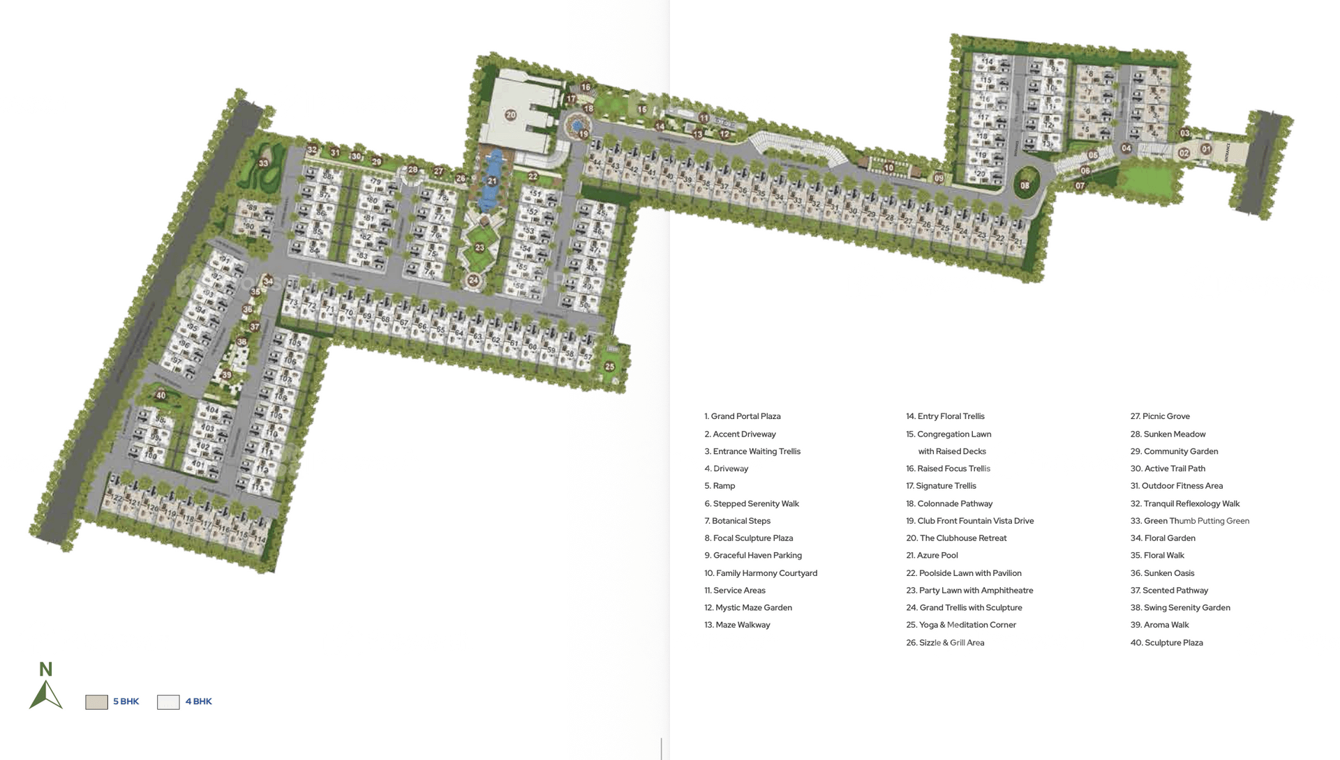 Surya Valencia Phase I Master Plan Image