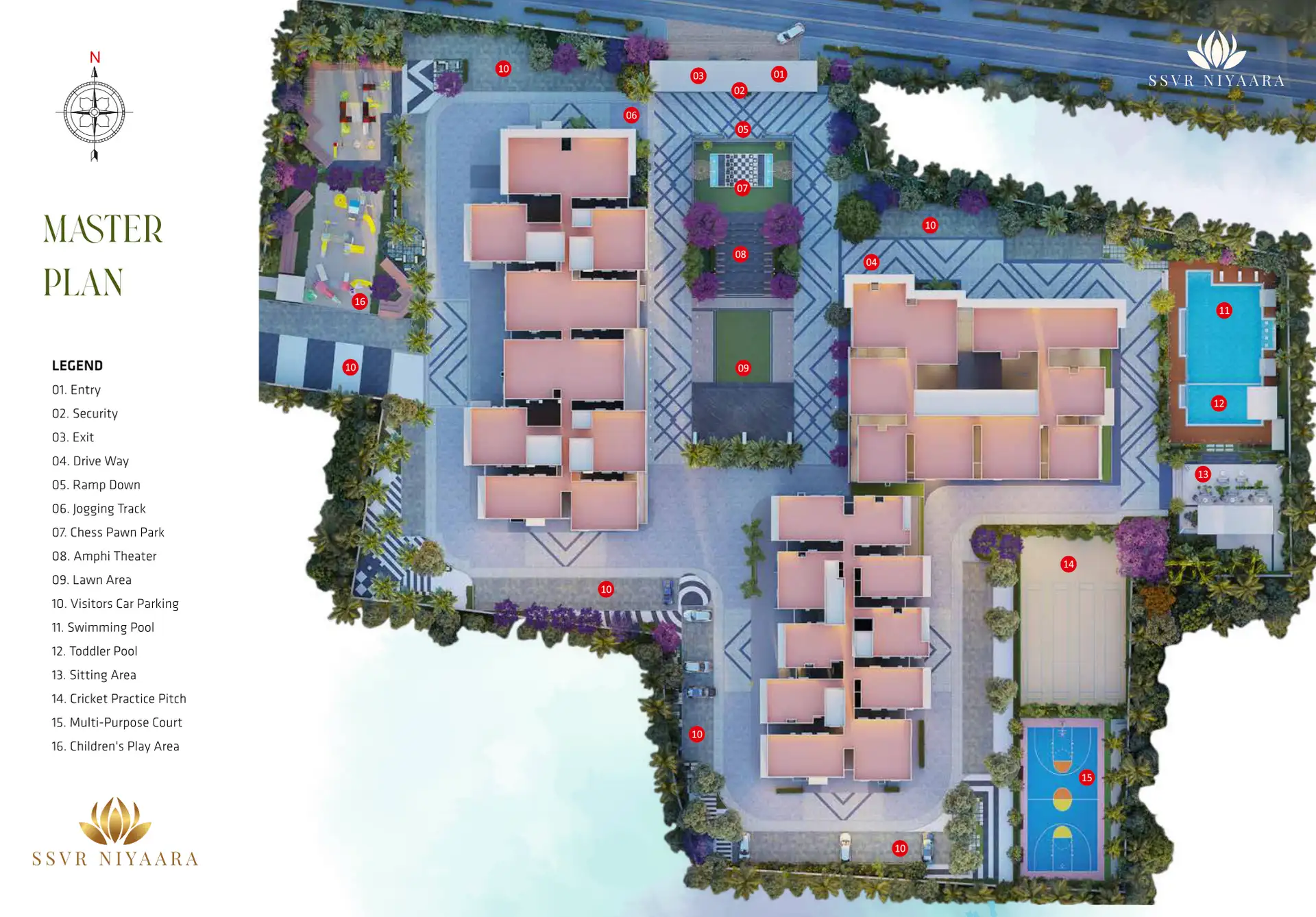 Ssvr Niyaara Master Plan Image