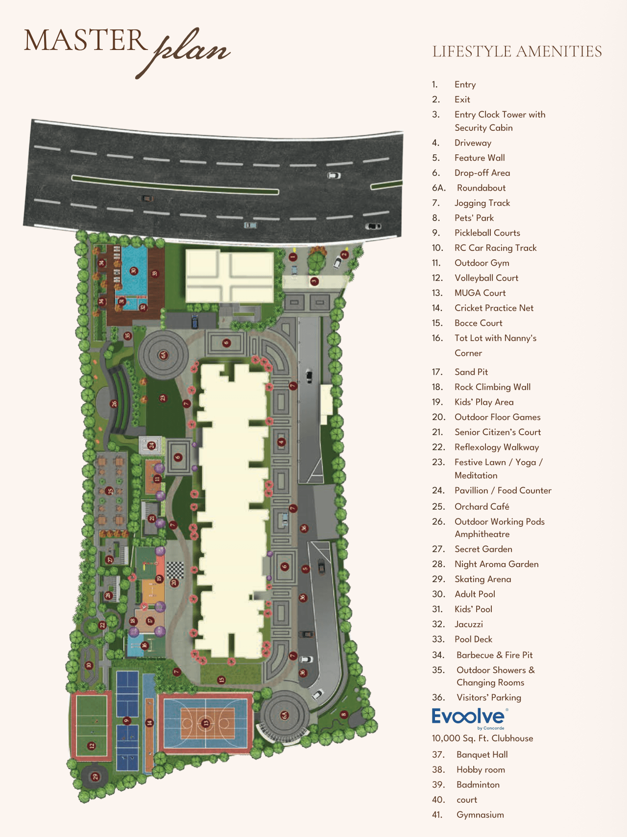 Concorde Sienna Master Plan Image