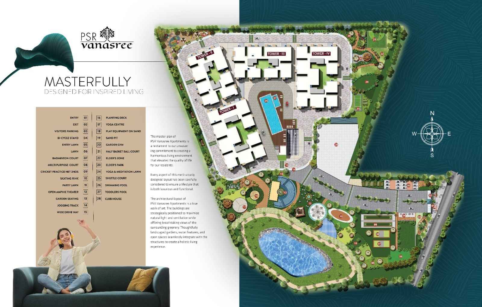 Psr Vanasree - Phase 1&2 Master Plan Image