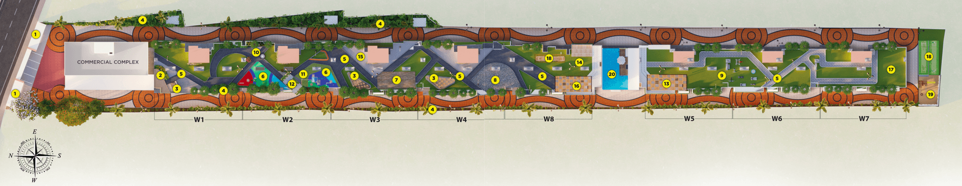 Parth Gardenia Master Plan Image