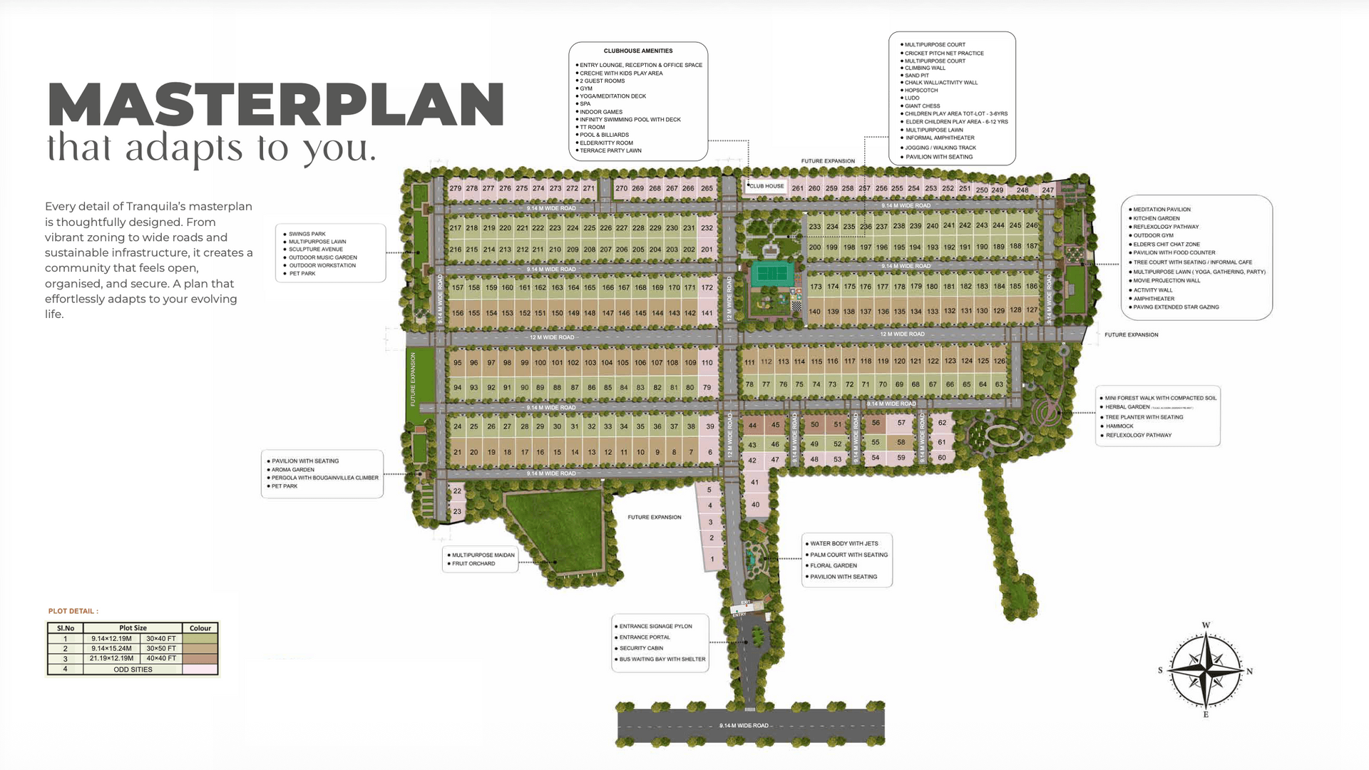 Abhee Tranquila Master Plan Image